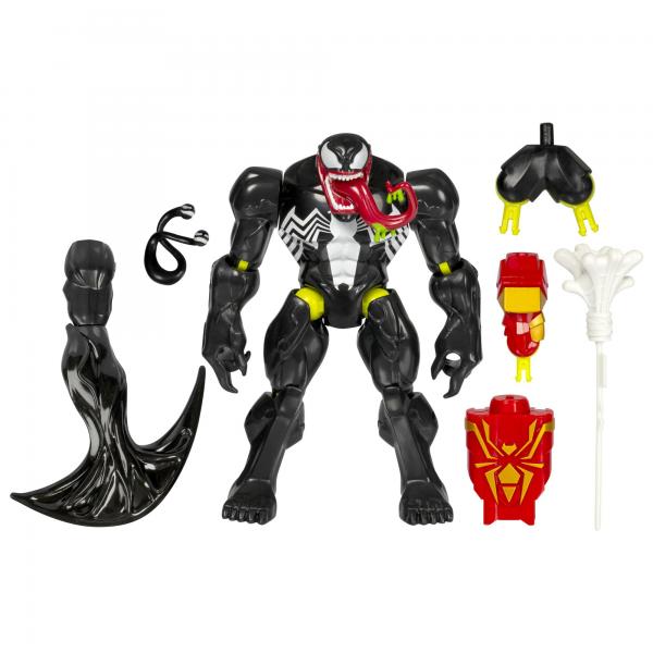 Mixmashers Venom Deluxe, Statuetta Personalizzabile Da 12 Cm Da Abbinare E Mescolare Con Accessori, Marvel, Da 4 Anni