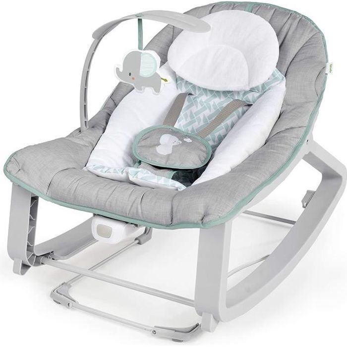 Sdraietta Ingenuity 3in1 Keep Cozy - Tessitore, Vibrazioni Lenitive, 2 Posizioni Reclinabili, Fino A 18 Chili