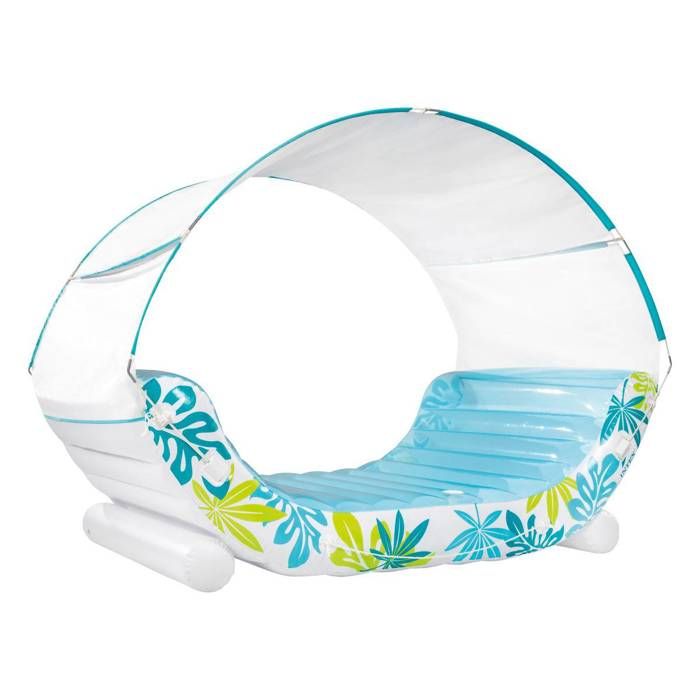 Materasso Gonfiabile Per Piscina Intex Lounge Hamac Tropical