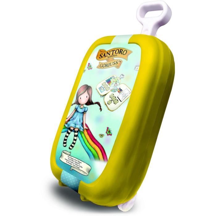 Trolley - Multiprint - 64136 - 7 Timbri Gorjuss, 5 Matite, 18 Pennarelli