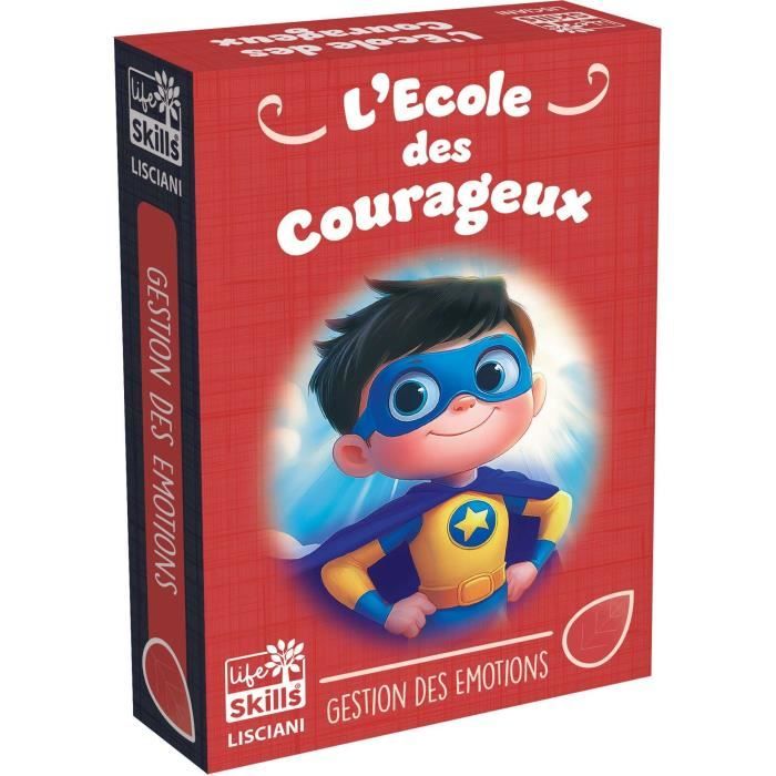 Gioco Di Carte Per Bambini Coraggiosi - Gioco Educativo - Abilità Di Vita - Carte Illustrate