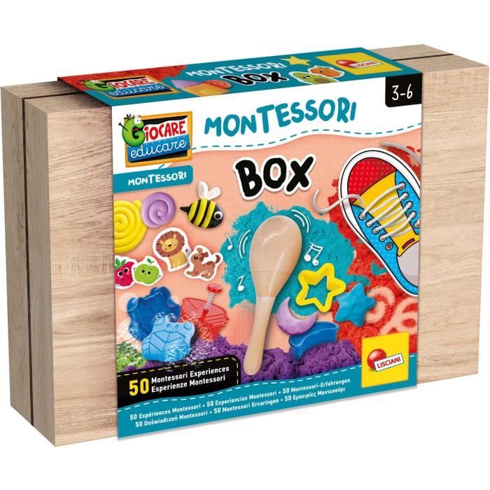 Laboratorio Scientifico Con 50 Attività - Lisciani - Esperimento Montessori