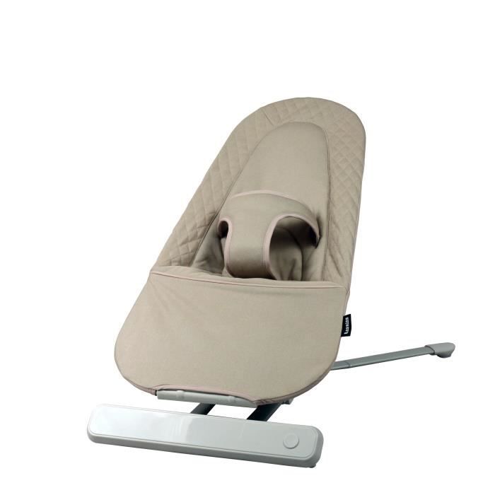 Sedia A Dondolo Di Design - Bambisol - 2 Inclinazioni Di Seduta - Dalla Nascita A 9 Kg - Beige