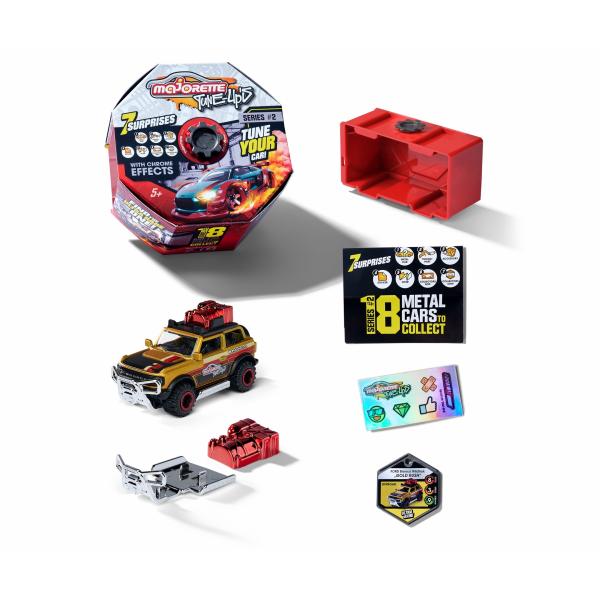 Scatola Di Veicoli In Miniatura - Majorette - Japan Series - 5 Veicoli In Metallo - Scala 1/64 - Dai 3 Anni In su