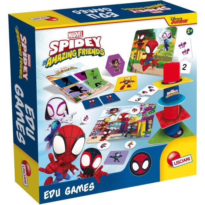 Raccolta Di 10 Giochi Educativi Per I Più Piccoli - Spidey - Edu Games - Lisciani
