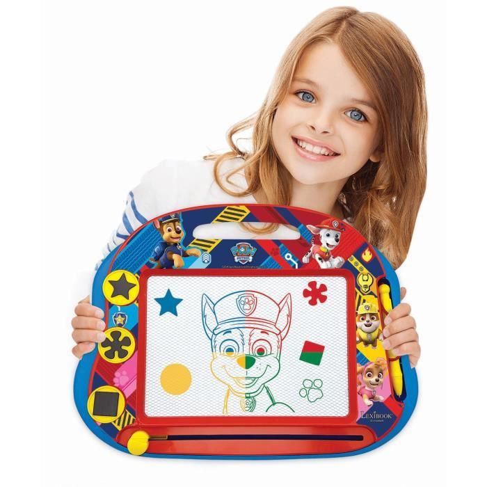 Pat 'patrouille Formato A5 Ardesia Magica Con Accessori Magnetici Per Disegnare A Colori - Lexibook - Image 3