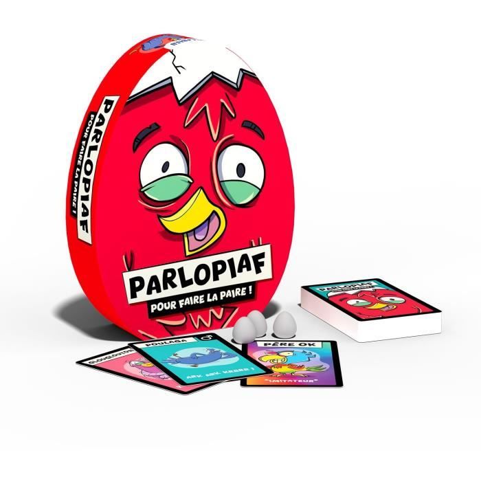 Parlopiaf - Gioco Di Società - Megableu - Da 8 Anni