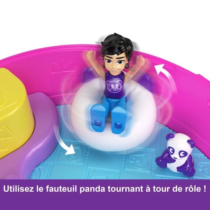 Polly PockeT-Panda Bubble TeA-Box Con 2 Minifigure E Il Panda Hwn95 - Image 5
