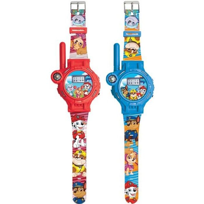 Orologio Digitale Paw Patrol Con Funzione WalkiE-Talkie, Portata Fino A 200 M
