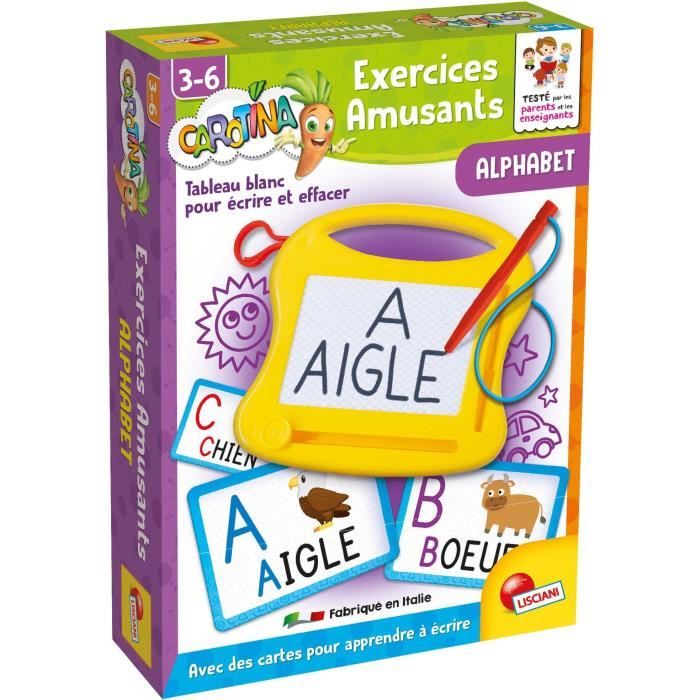 Alfabeto - Mini Lavagna Magica - Carotina - Imparare L'alfabeto