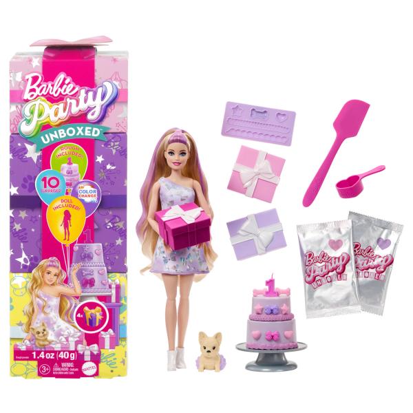 Barbie Party Cane Viola Non Confezionato - Jfg70