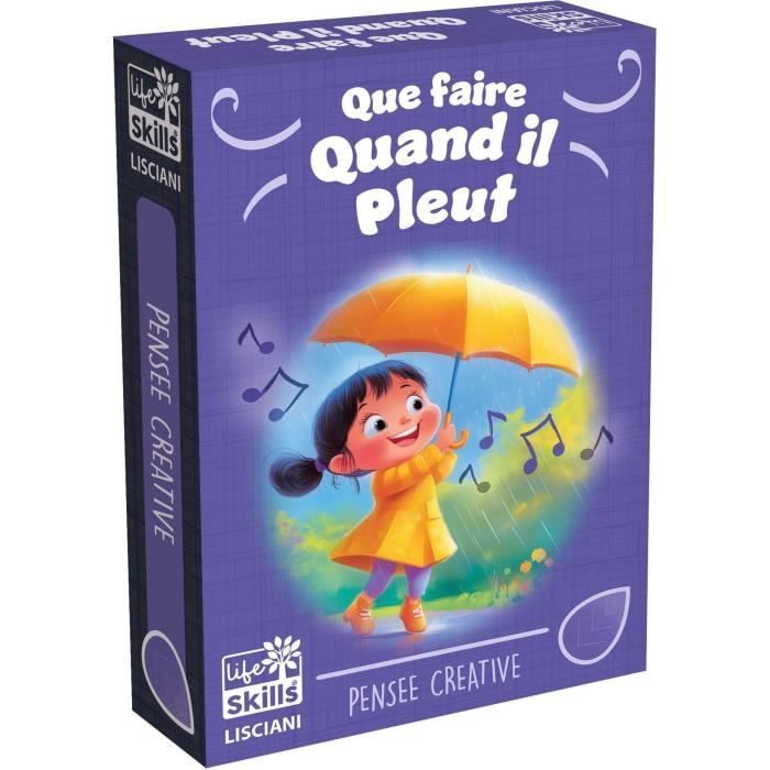"gioco Di Carte ""tenersi Occupati Quando Piove"" - Gioco Educativo - Competenze Di Vita - Carte Illustrate"
