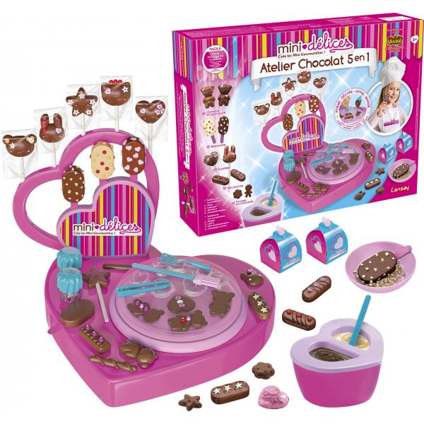 Lansay Mini Delights Cooking Game My Super Chocolate Workshop 5 In 1 - Girl - Da 6 Anni