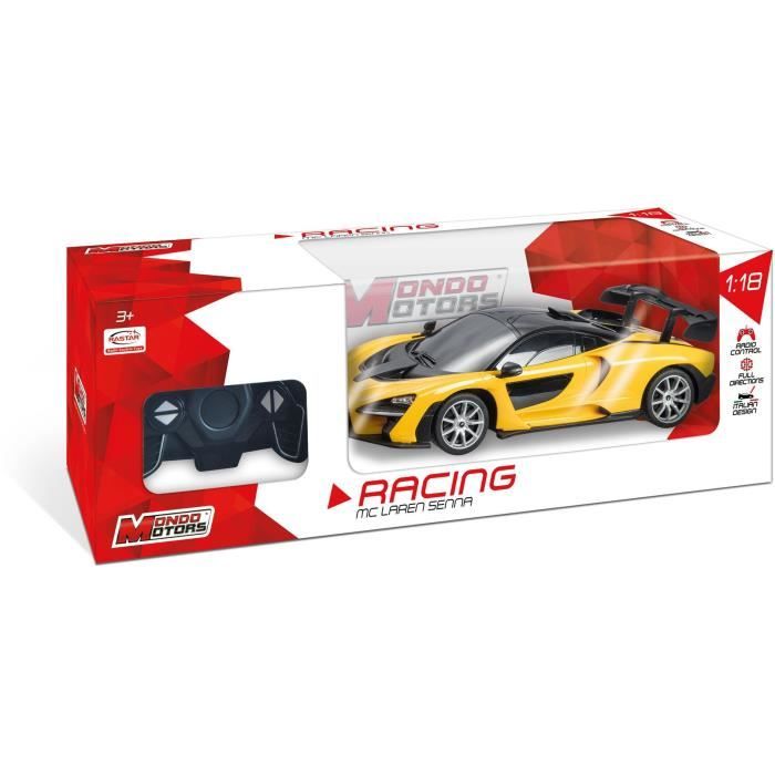 Veicolo Radiocomandato - Mondo Motors - Effetti Di Luce - Mclaren Senna - Auto - Scala 1:18