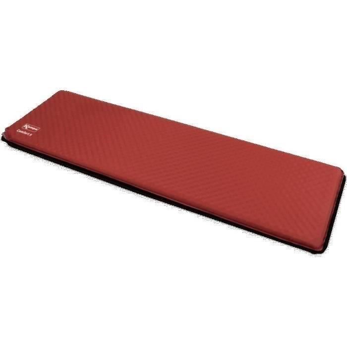 Materasso Autogonfiabile - Kampa - Comfort 5 Sim - 1 Persona - 1,98 Mx 0,63 M - Rosso