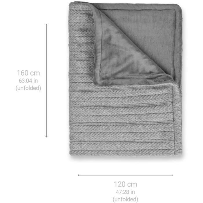 Coperta Termica Reversibile In Rete - Medisana - Hb 680 - Riscaldamento Rapido 120 W - Spegnimento Automatico - Image 5
