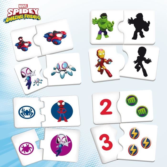 Banco Attività Con 10 Giochi - Spidey Super Desk - Giochi Edu - Lisciani - Image 3