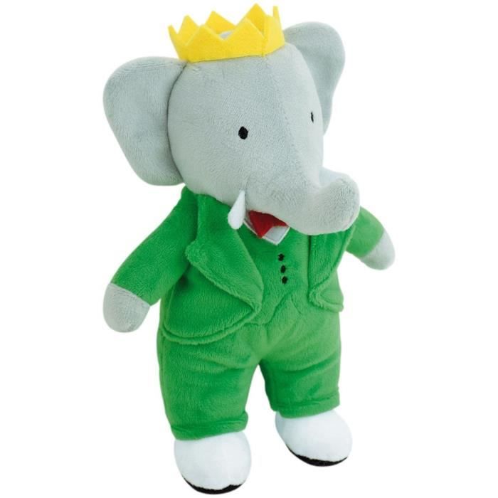 Babar Elefante Peluche +/- 20 Cm - Jemini - Perfetta Rappresentazione Del Re Degli Elefanti. - Image 4