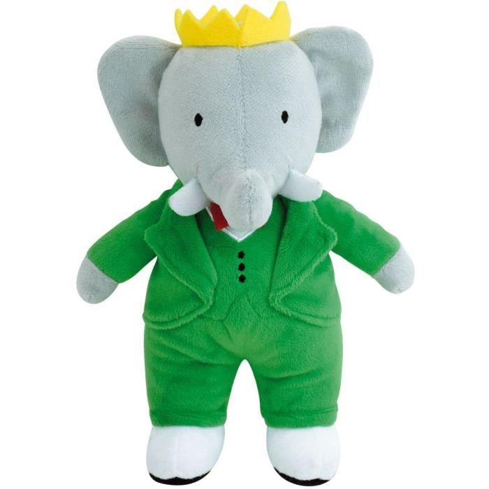 Babar Elefante Peluche +/- 20 Cm - Jemini - Perfetta Rappresentazione Del Re Degli Elefanti. - Image 3