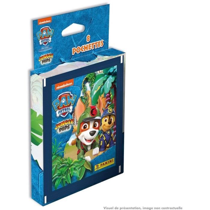 Blister 13+1 Tasche - Panini - Paw Patrol Mission Jungle - 70 Figurine