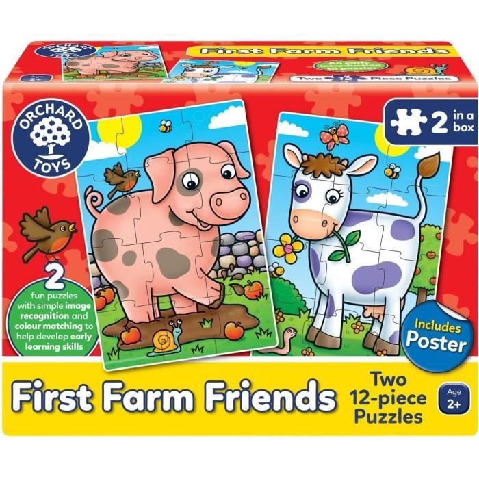 Farm Friends - Puzzle - Frutteto