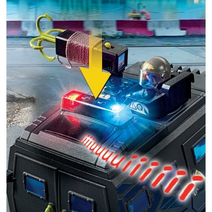 Playmobil 71144 Veicolo Di Intervento Delle Forze Speciali - Ufficiali Di Polizia - Azione Cittadina - Unità D'élite - Image 5