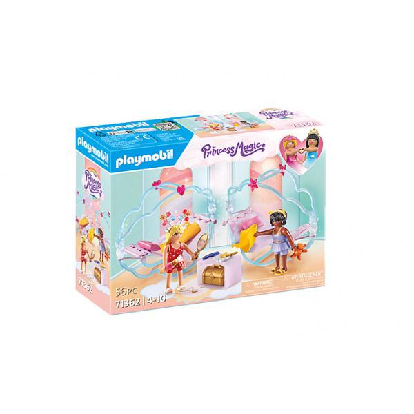 Playmobil 71362 Camera Della Principessa - Princess Magic - Include Due Principesse E Due Letti A Dondolo - Dai 4 Anni In su