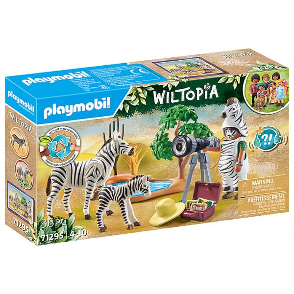 Playmobil 71295 Fotografo Con Costume E Zebre