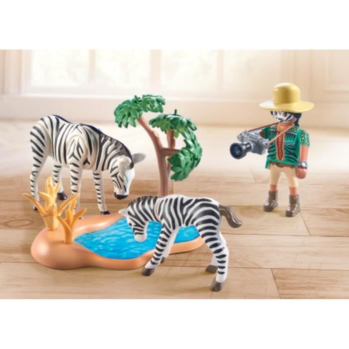 Playmobil 71295 Fotografo Con Costume E Zebre - Image 4