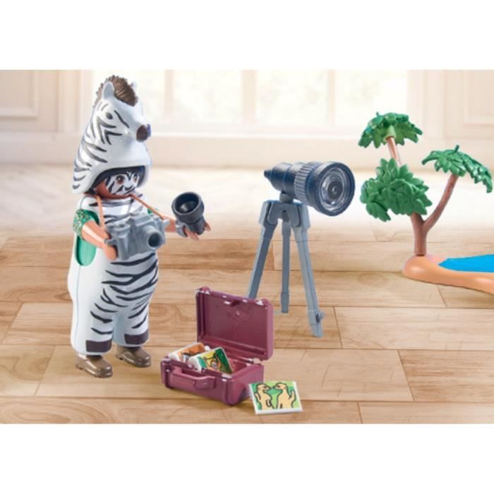 Playmobil 71295 Fotografo Con Costume E Zebre - Image 5