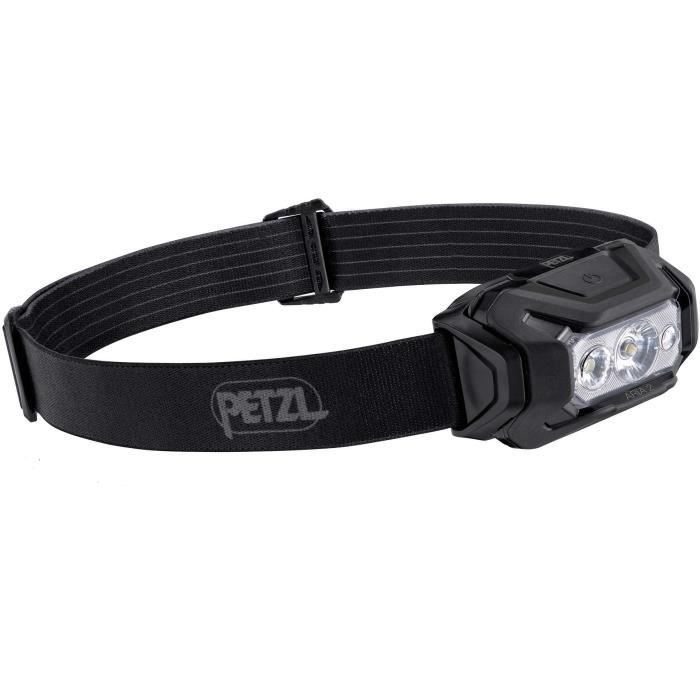 Lampada Frontale Impermeabile - Petzl - Aria 2 - 450 Lumen - 3 Batterie Aaa/lr03 Incluse - Nera