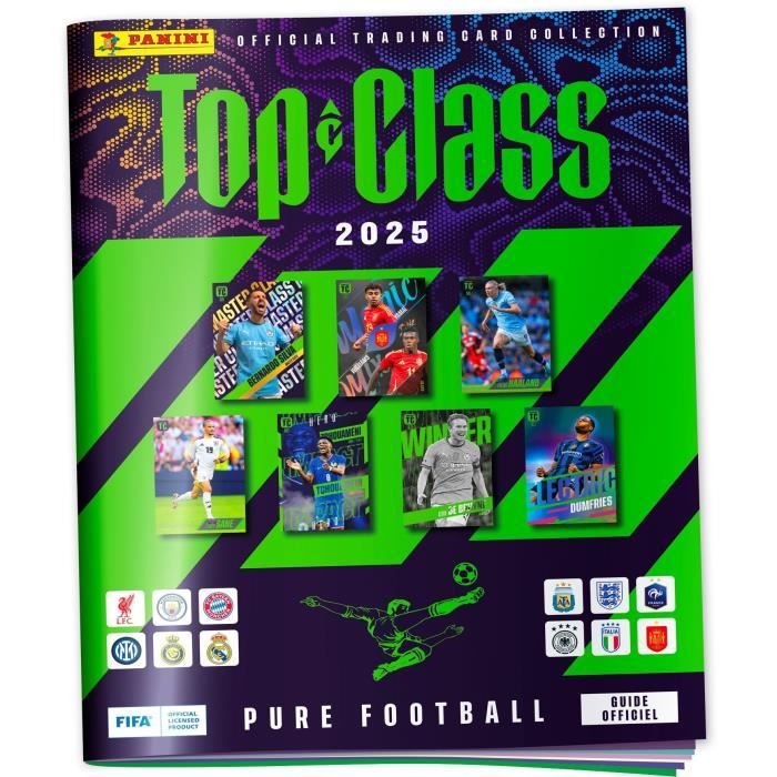 Starter Pack - Panini - Fifa Top Class 2025 Tc - Raccoglitore - Rivista - 3 Tasche