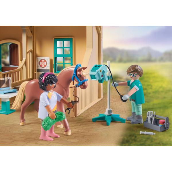 Playmobil 71352 - Centro Veterinario E Terapeutico - Cavalli Della Cascata - Per Bambini Dai 5 Anni In su - Image 4