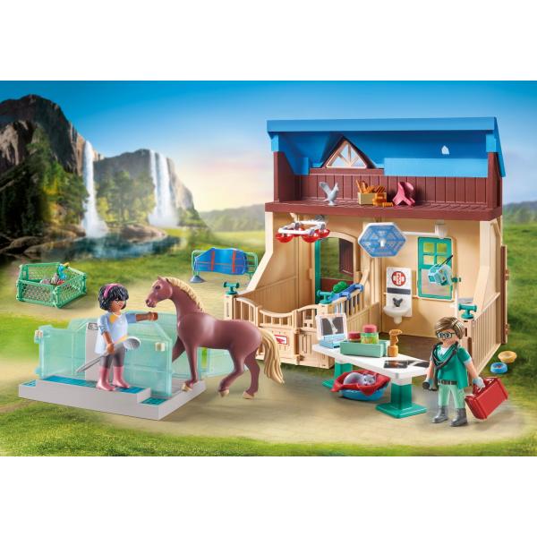 Playmobil 71352 - Centro Veterinario E Terapeutico - Cavalli Della Cascata - Per Bambini Dai 5 Anni In su - Image 3