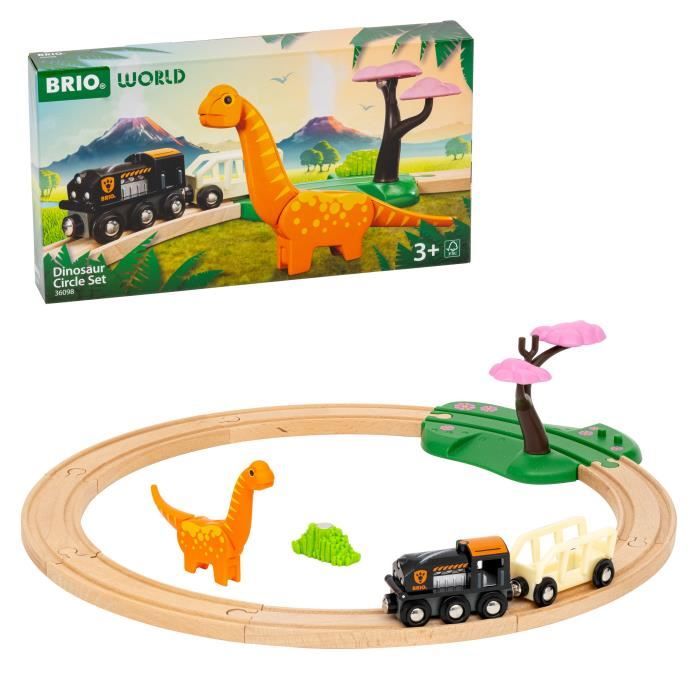 Circuito Dinosauri BriO-7312350360981-Dai 3 Anni