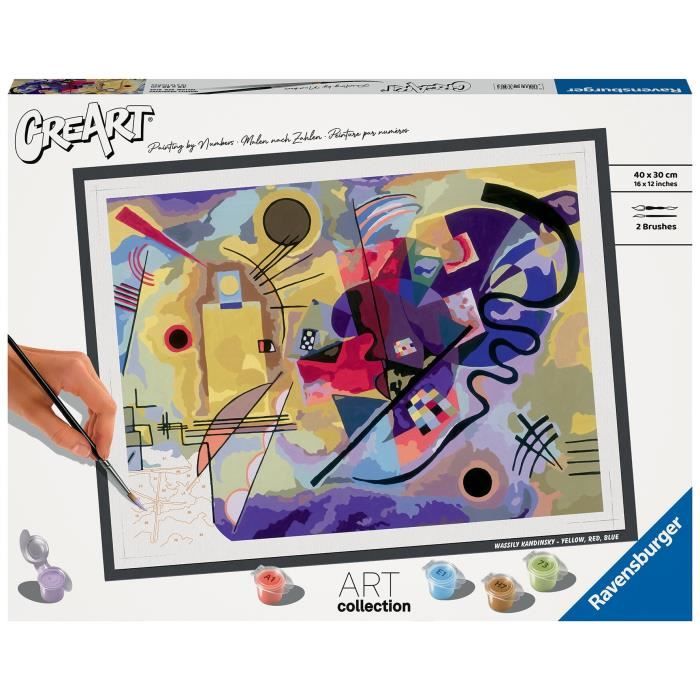 Creart Grande Formato 30x40 Cm Kandinsky, 12 Anni, 23650, Ravensburger