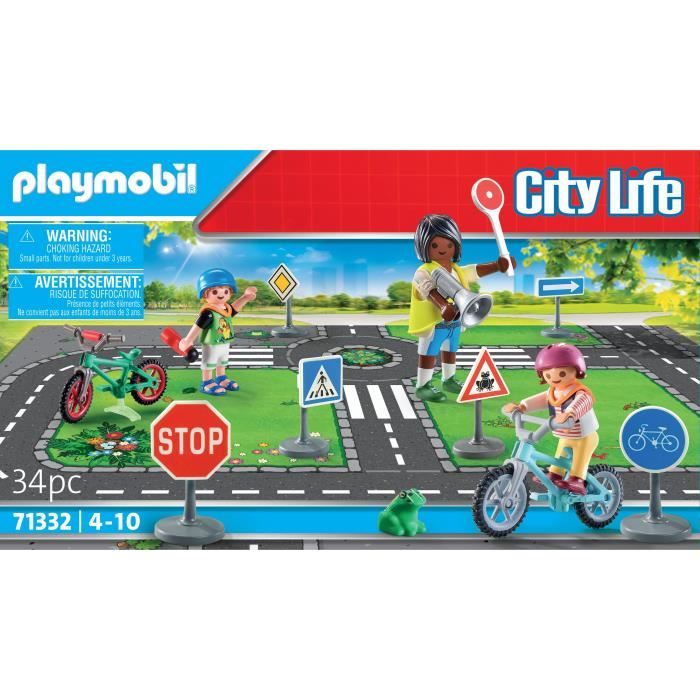 Playmobil - Classe Di Sicurezza Stradale - Rosso - 71332 - Image 5