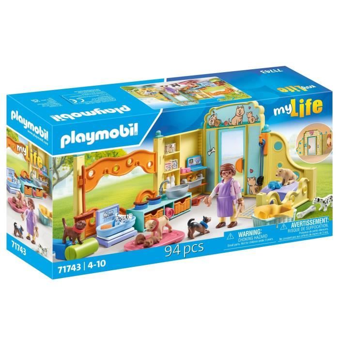 Playmobil 71743 Centro Di Cura: 8 Cani E Badante