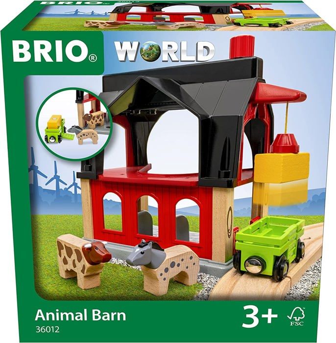 Animal Barn - Accessorio Per Circuito Di Treno In Legno -7312350360127 - Brio World - Image 3