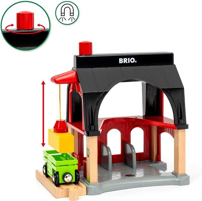 Animal Barn - Accessorio Per Circuito Di Treno In Legno -7312350360127 - Brio World - Image 4