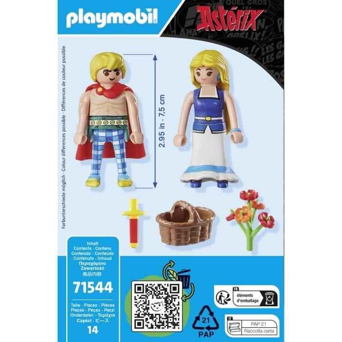 Playmobil 71544 Asterix: Tragicomix E Falbala - Image 4