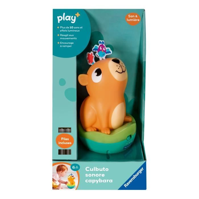 Ravensburger -Play + -Capybara Sound Tumbling - Da 6 Mesi - Versione Francese - 34019