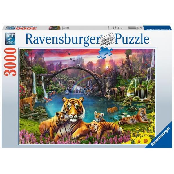 Puzzle 3000 P - Tigri Nella Laguna