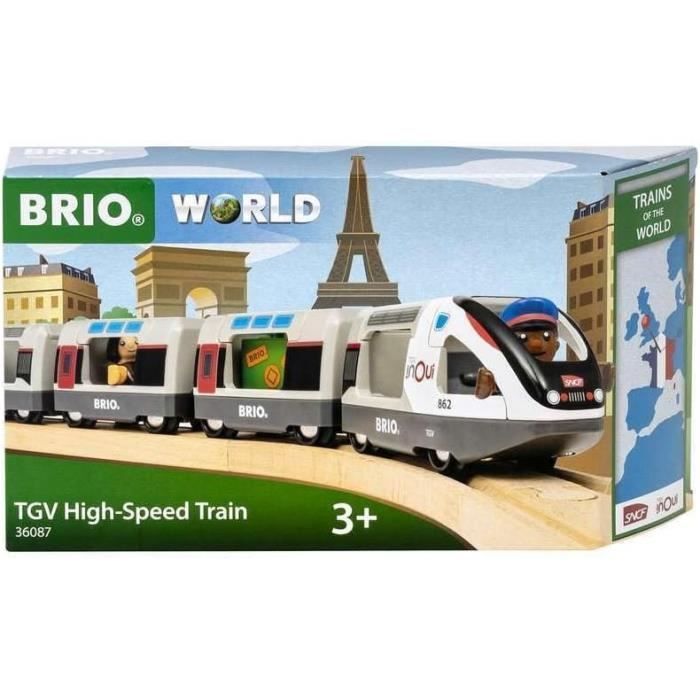 Treno Brio Tgv Inoui Sncf - Circuito In Legno