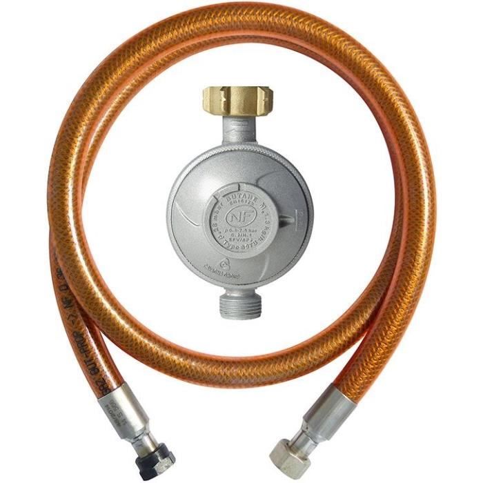 Kit Butano Con Regolatore + Tubo 1m50 Nf - Rousseau