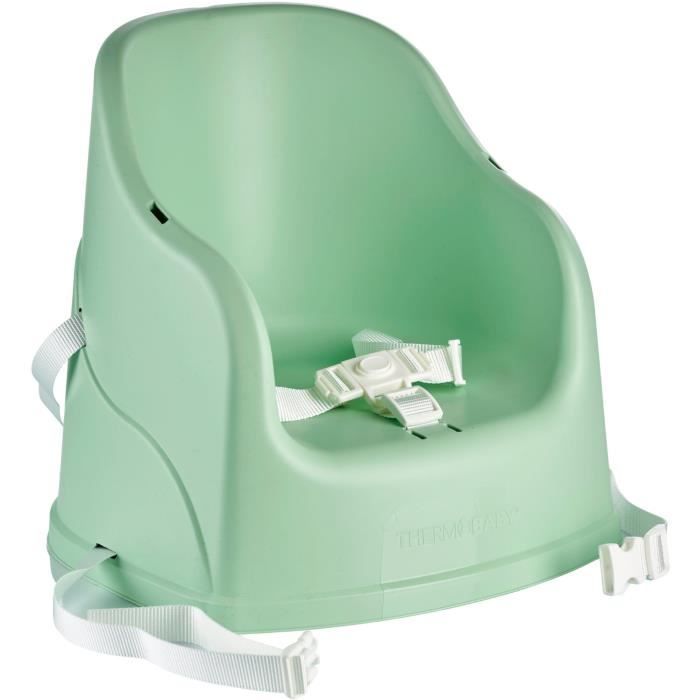 Booster Di Thermobaby Tudi Chair - Da 6 A 36 Mesi - Cablaggio Di Sicurezza A 3 Punti - Céladon Green
