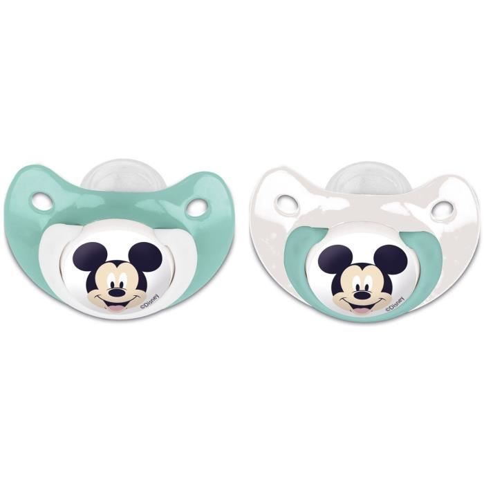 Set 2 Ciucci Anatomici Topolino Disney +6 Mesi
