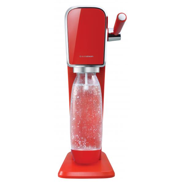 Distributore Acqua Frizzante - Sodastream - Art Mandarine - Con 1 Bombola Da 1 L, Compatibile Lavastoviglie + 1 Ricarica Gas Da 60 L