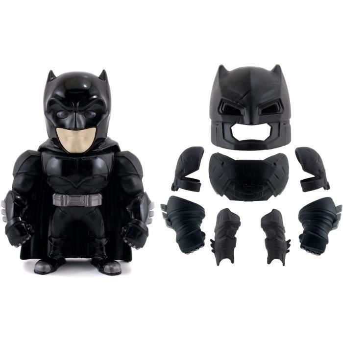 Java - Statuetta Batman In Metallo + Armatura Da Creare E Personalizzare - 15 cm