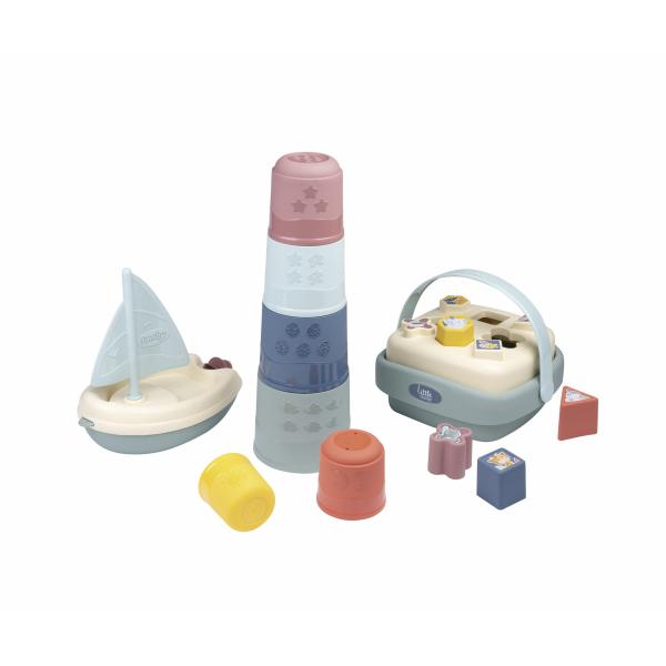 Little Smoby - Scatola Risveglio E Bagnetto - 3 Giochi Risveglio - A Partire Da 12 Mesi - Prodotto In Francia